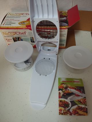 cortadora de fruta patas etc