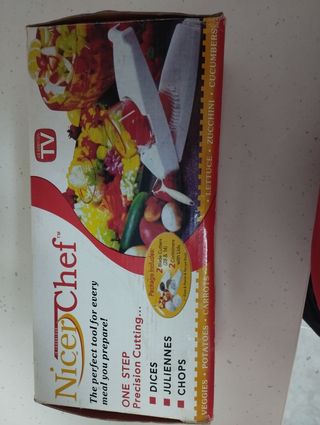 cortadora de fruta patas etc