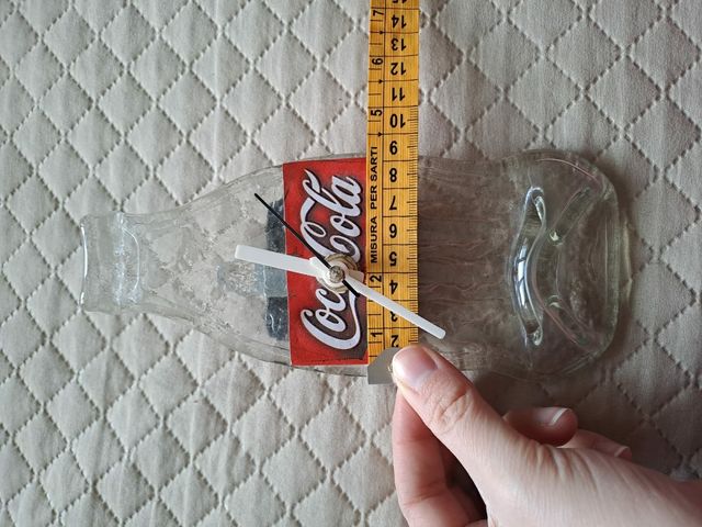 Orologio da parete Coca Cola in vetro