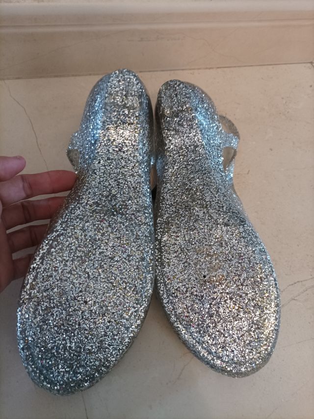 sandalias Marypaz de tacón tipo cangrejeras T40