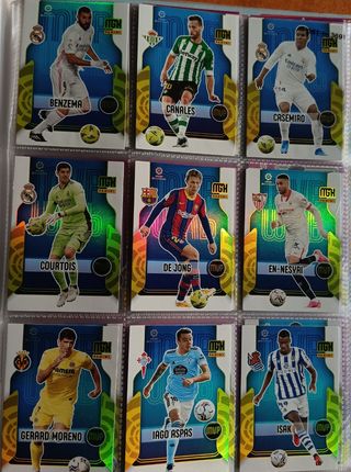 COLECCIÓN COMPLETA PANINI Liga 2021-22 MEGACRACKS