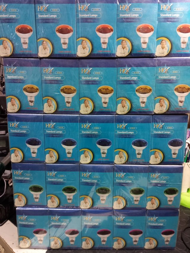 lampada 60w e27 r80 colorata