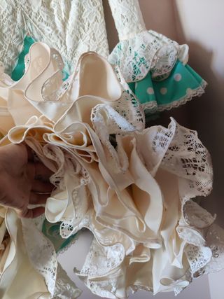 Traje de flamenca corto