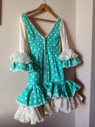 Traje de flamenca corto