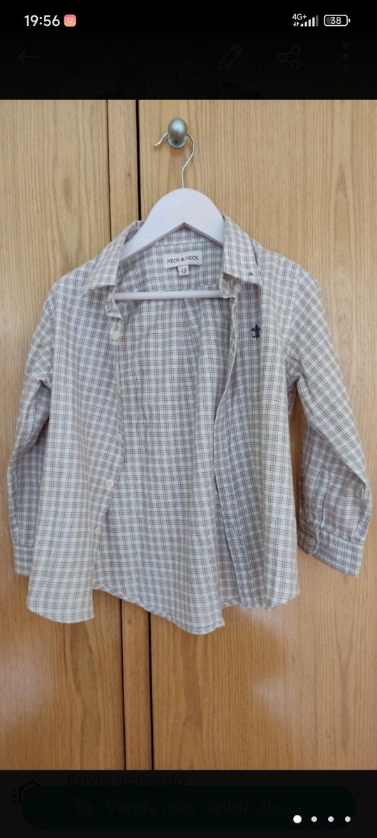 2 camisa Neck & Neck 4 años