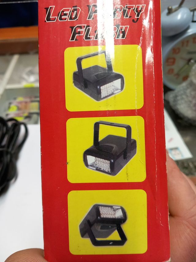 luce strobo flash LED colorato per PARTY