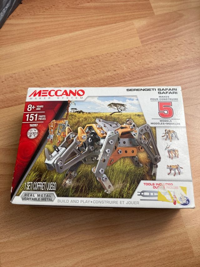 Meccano 8 o más años 16207. 151 piezas