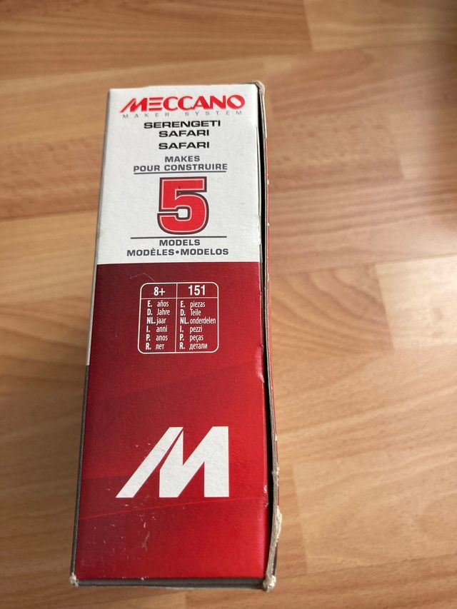 Meccano 8 o más años 16207. 151 piezas
