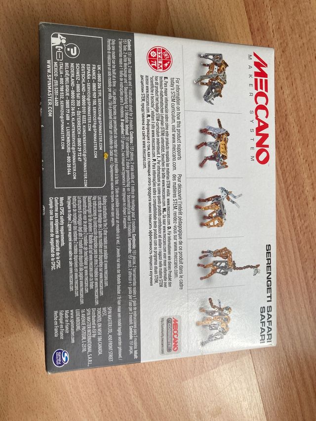 Meccano 8 o más años 16207. 151 piezas