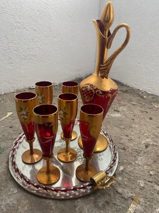 Set in vetro di Murano