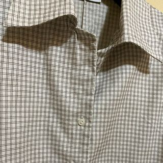 Collection Camicia Quadretti Taglia 50 Beige