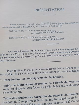 Libro Antiguo De Relojeria , Calibres