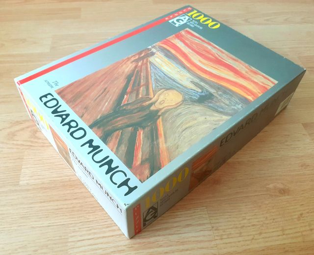😱 Puzle de 1.000 piezas EL GRITO de Edvard Munch
