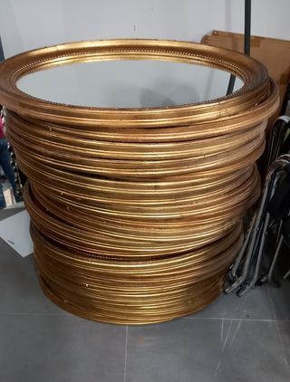 Espejo oval 60x80cm.