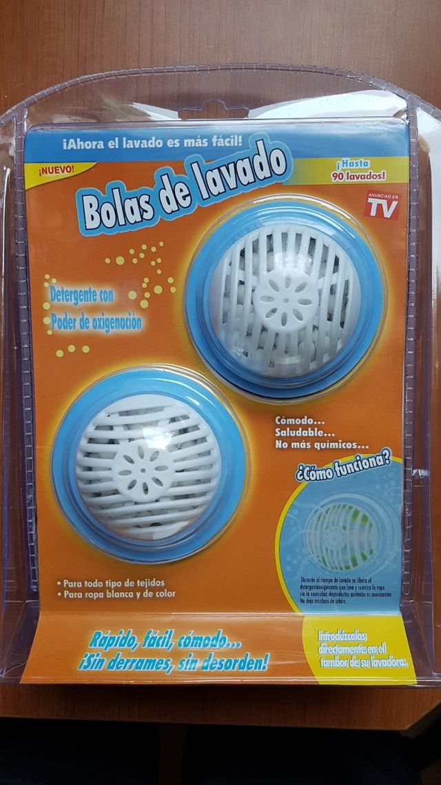 NOVAS bolas de lavagem