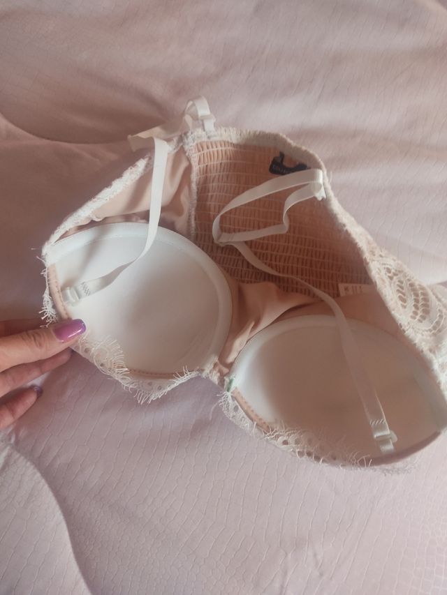 top ricamato taglia unica