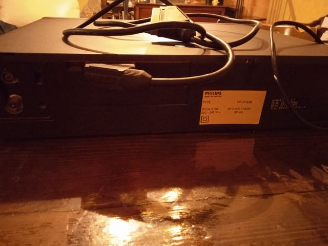 Videoregistratore Philips, vintage 