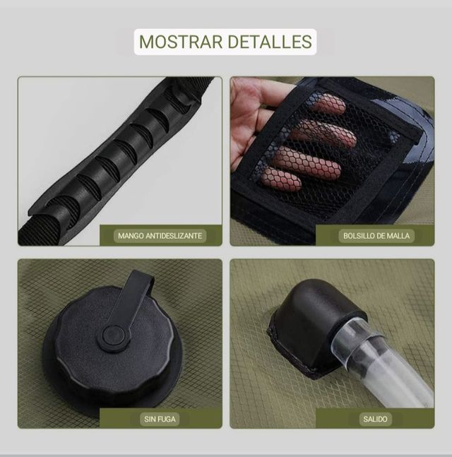 Bolsa de ducha para campamento 5 galones/20ltros