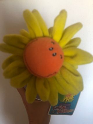 Maceta de girasol con música