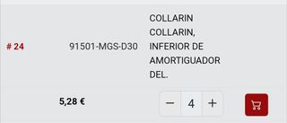 Adaptador soporte baul Honda x-adv
