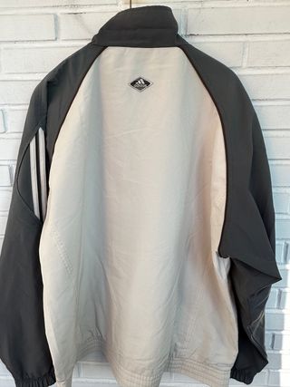 VINTAGE chaqueta beige gris ADIDAS talla XXL