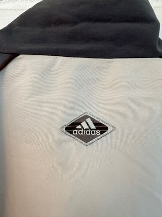 VINTAGE chaqueta beige gris ADIDAS talla XXL