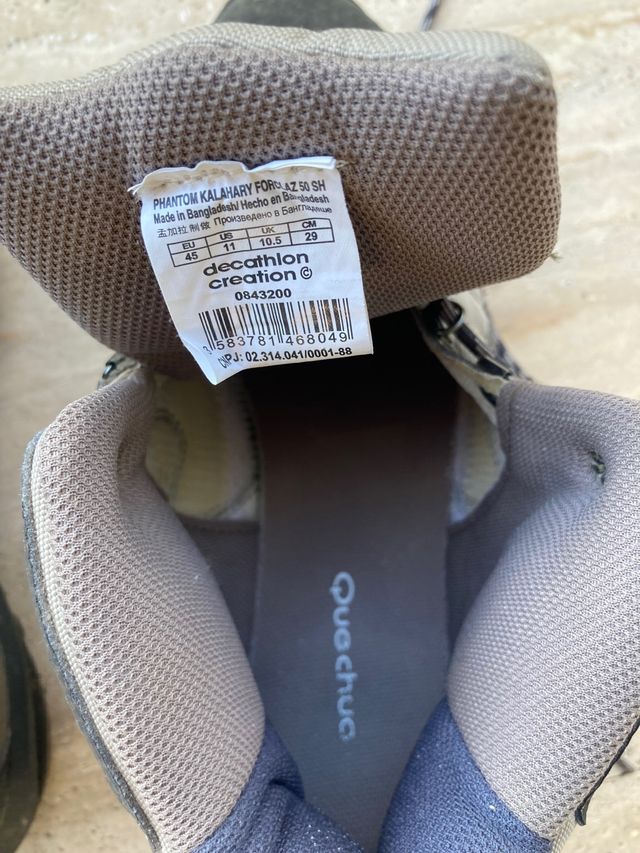 Botas excursión Talla 45