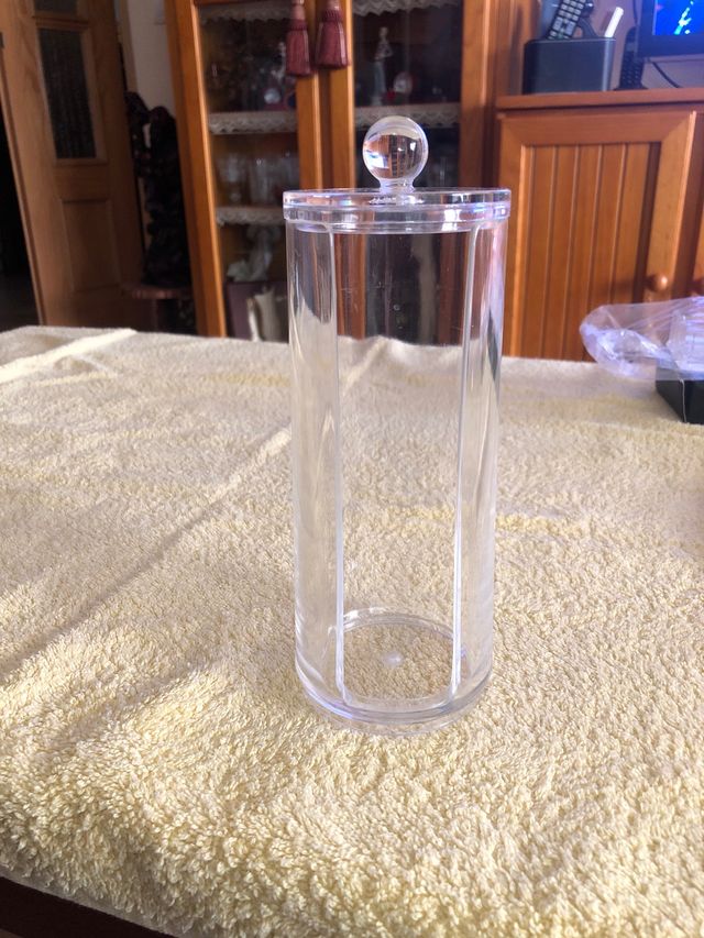 Dispensador algodón maquillaje