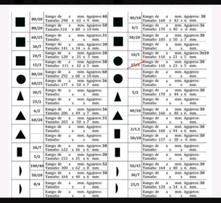 Hileras trefilado 7. CBA Joyería