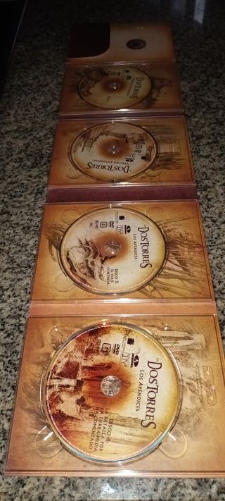 DVDS el señor de los anillos Las 2 torres y retorn