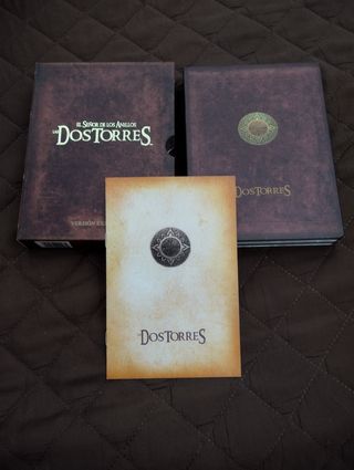 DVDS el señor de los anillos Las 2 torres y retorn