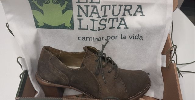 Scarpe El Naturalista con lacci e tacco