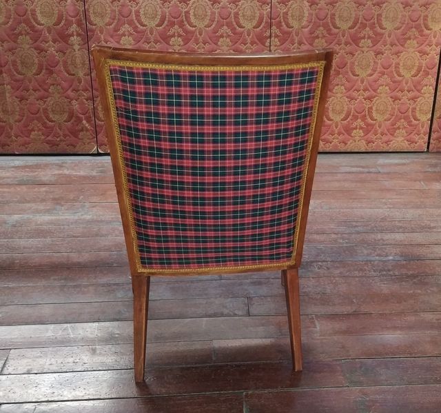 POLTRONA ANTICA, SEDIA VINTAGE, IN LEGNO