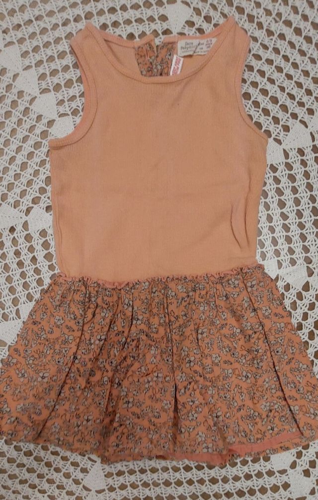 Lote 5 vestidos talla 2 años