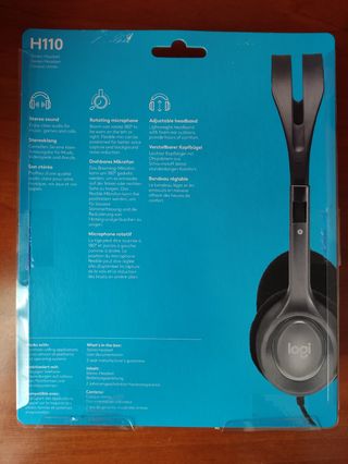 Auriculares con micrófono Logi H110 nuevos