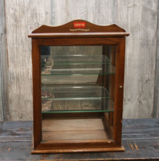 VETRINA VINTAGE, VETRINA IN LEGNO.