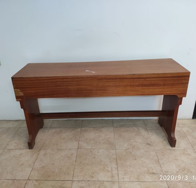 APARADOR DE MADERA VINTAGE. MOSTRADOR.