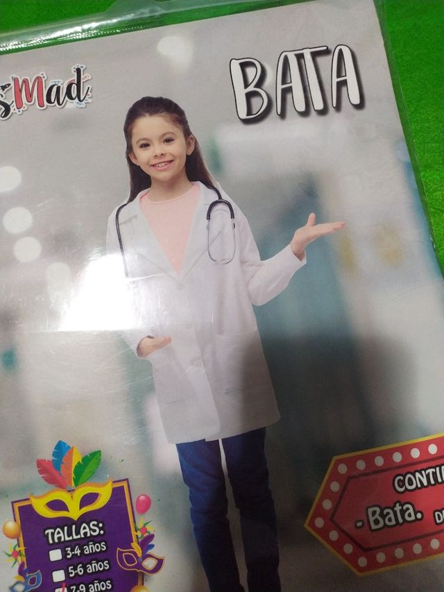 Bata de niñ@ disfraz