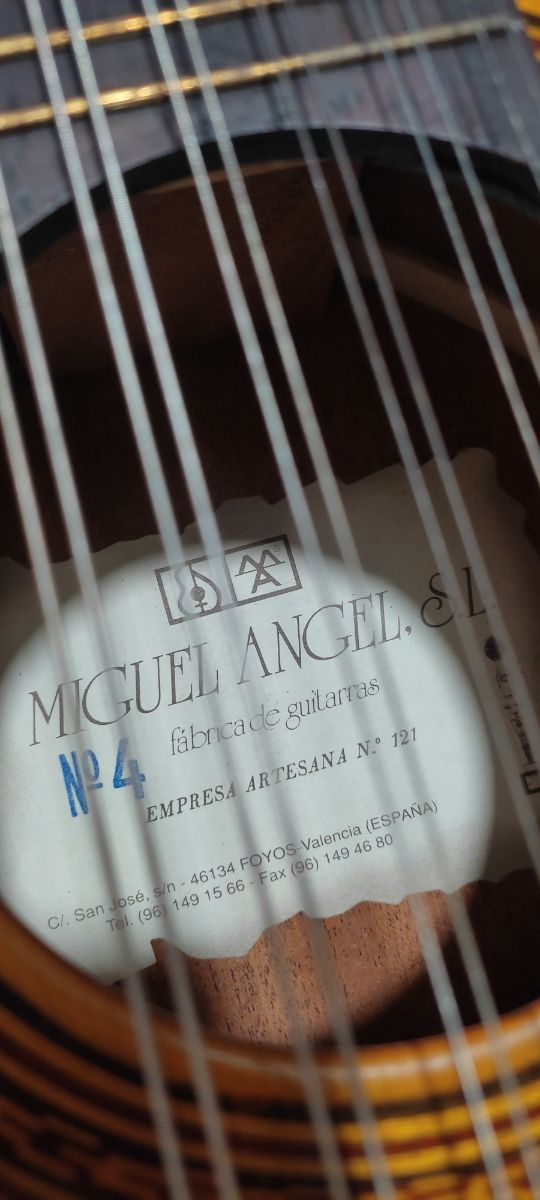 Bandurria de 12 cuerdas Miguel Ángel S.L.