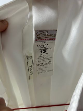 Vestido comunión niña