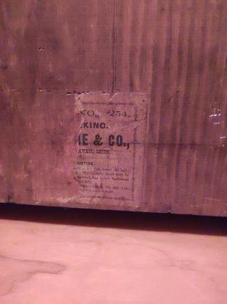 Rebajado! Reloj de madera antiguo para mesa/pared