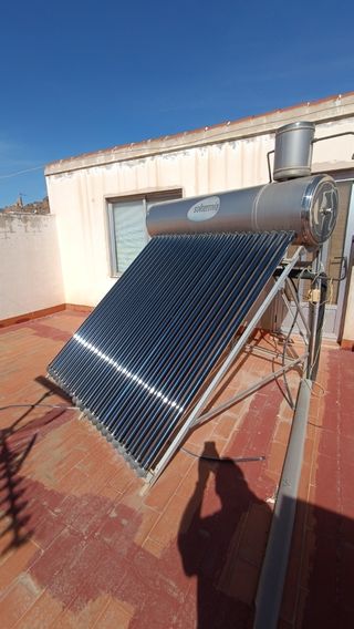 Termo solar averiado 
