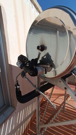 Termo solar averiado 
