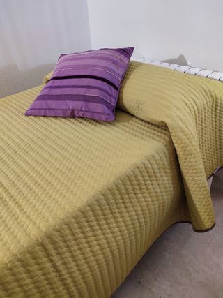 Colcha / Edredón multicolor reversible