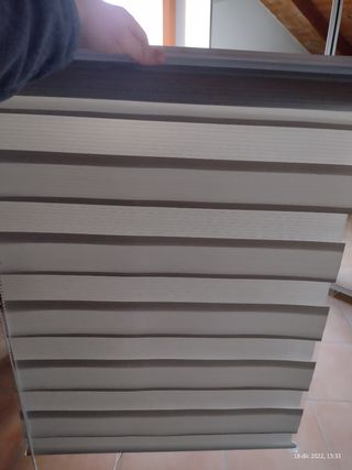 Tenda a rullo notte e giorno