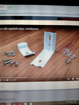 Tenda a rullo notte e giorno