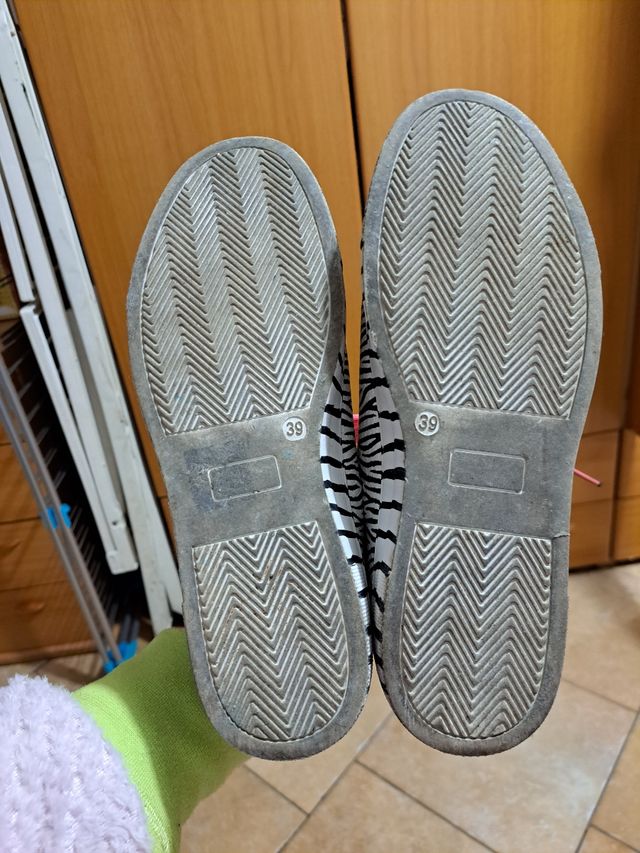 sneakers stampa zebra