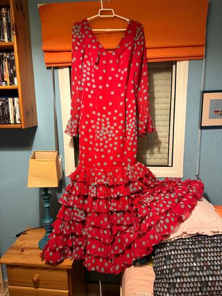 Vestido Flamenca Rojo