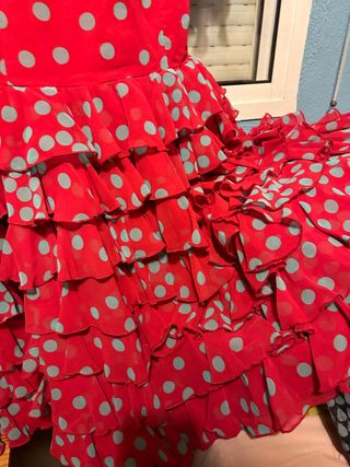 Vestido Flamenca Rojo