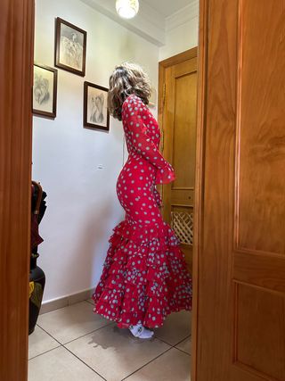 Vestido Flamenca Rojo